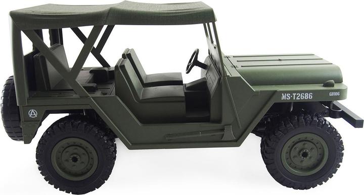 Produktbild Amewi RC AMX U.S. Militär Geländewagen RTR 4WD 1:14 Military green (RTR Ready-to-Run)