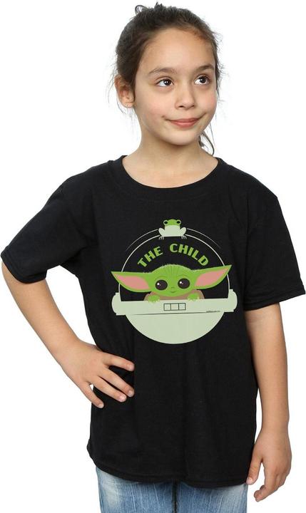Immagine prodotto Star Wars The Mandalorian The Child And Frog Maglietta Ragazze (152, 158)