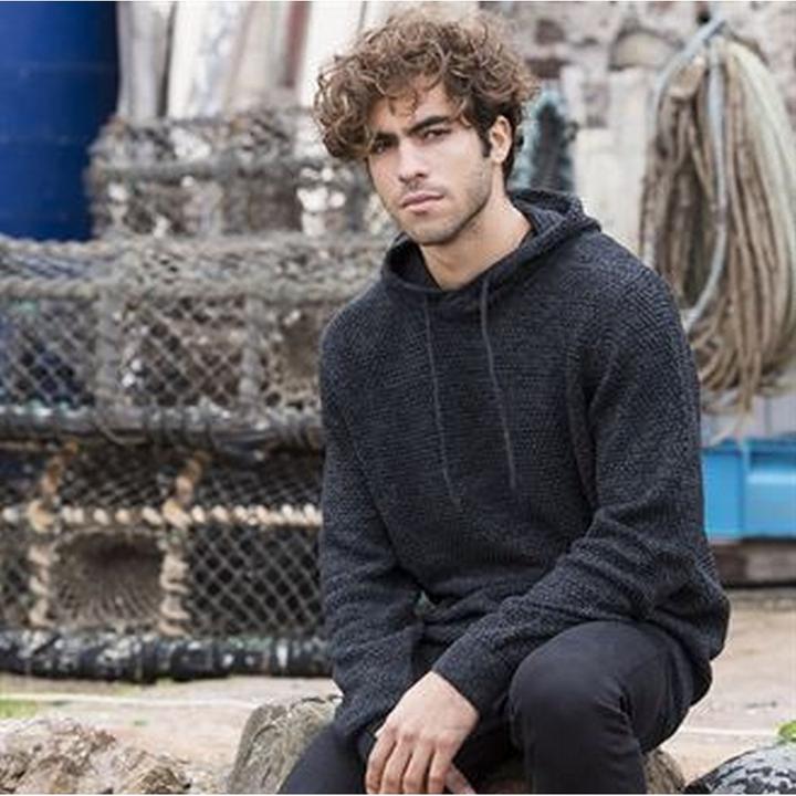Actual product image Awdis Iguazu knitted hoodie (L)