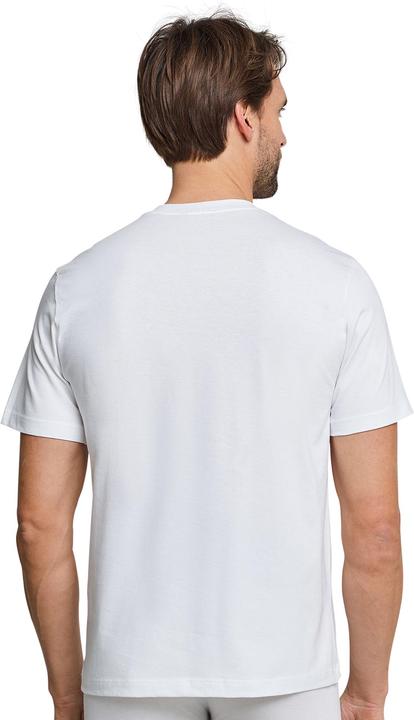 Produktbild Schiesser 2er - Pack Herren American T- Shirts mit V-Ausschnitt, 100% Baumwolle (S)