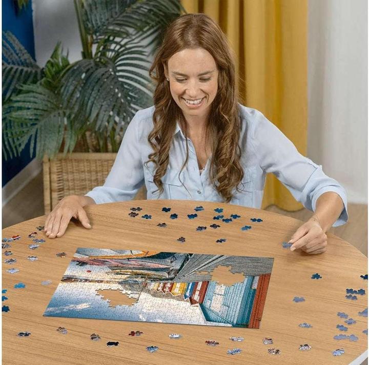 Immagine prodotto Ravensburger Luoghi scandinavi - Case galleggianti a Smögen (500 pezzi)