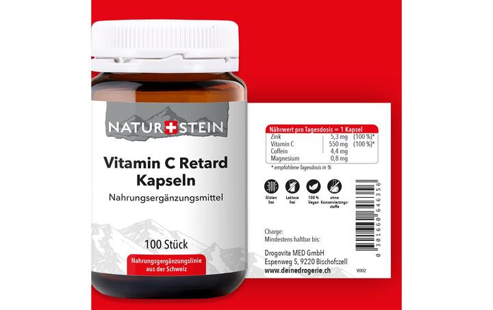 Produktbild Naturstein C 600 DR (100 Stück, Kapseln, 182 g)