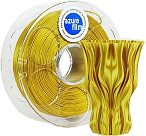 Actual product image AzureFilm FL171-1036 (PLA, 1.75 mm, 1000 g, Gold)