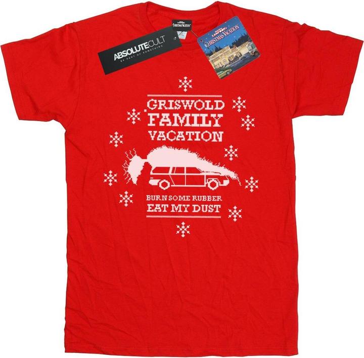 Immagine prodotto National Lampoon´s Vacation National Lampoon's Christmas Vacation Eat My Dust Maglietta Uomo (XL)