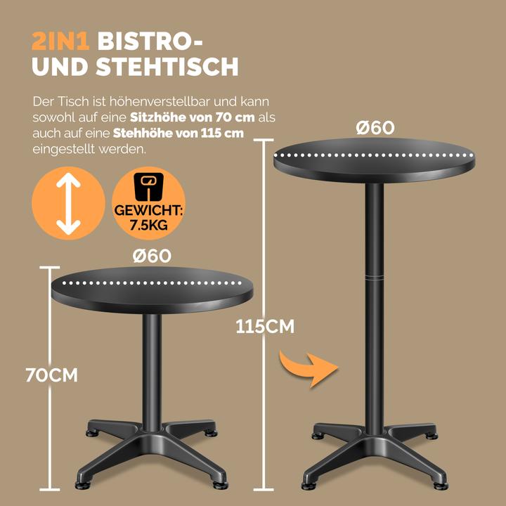 Produktbild Casaria Stehtisch