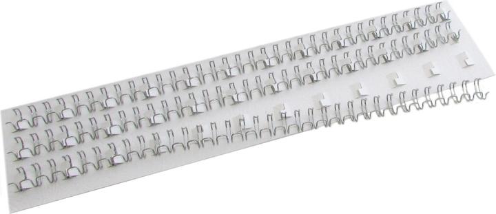 Actual product image Peach Wire binder spine 6mm silver