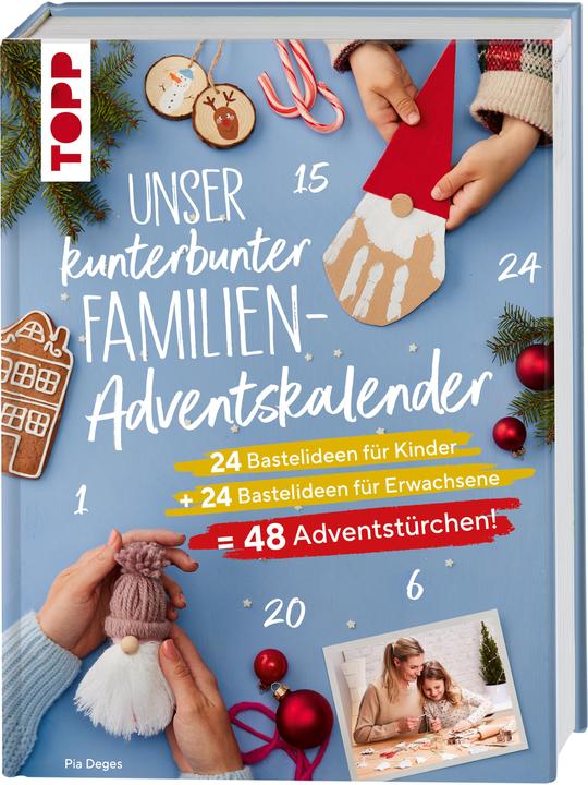 Produktbild Unser kunterbunter Familien-Adventskalender