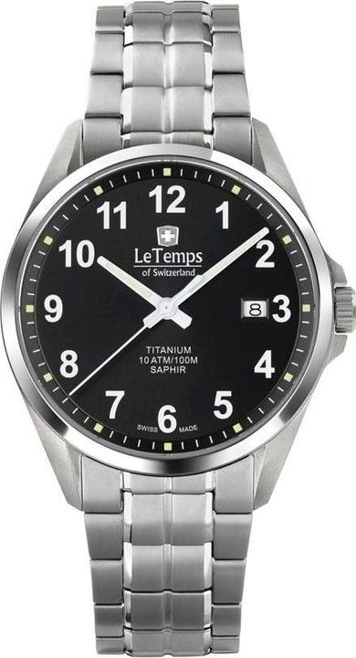 Image du produit Le Temps Titane (Montre analogique, 39 mm)