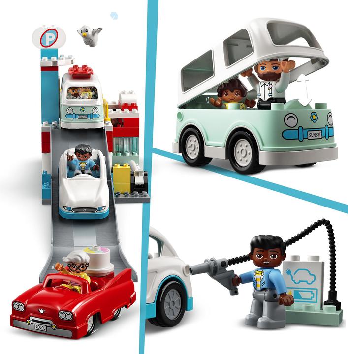 Image du produit LEGO Le garage et la station de lavage (10948)