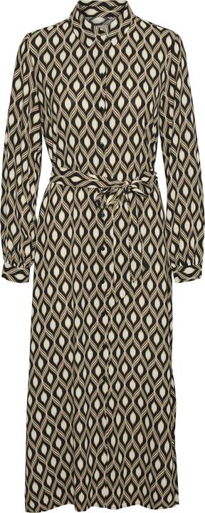 Vero Moda VMVARIA Langes Kleid Hemdblusenkleid