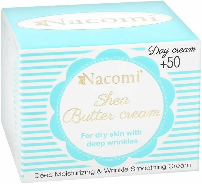 Produktbild Nacomi NACOMI Shea Butter Cream krem do twarzy z witaminą E i kwasem hialuronowym 50+ na dzień 50ml (Körpercreme, 50 ml)