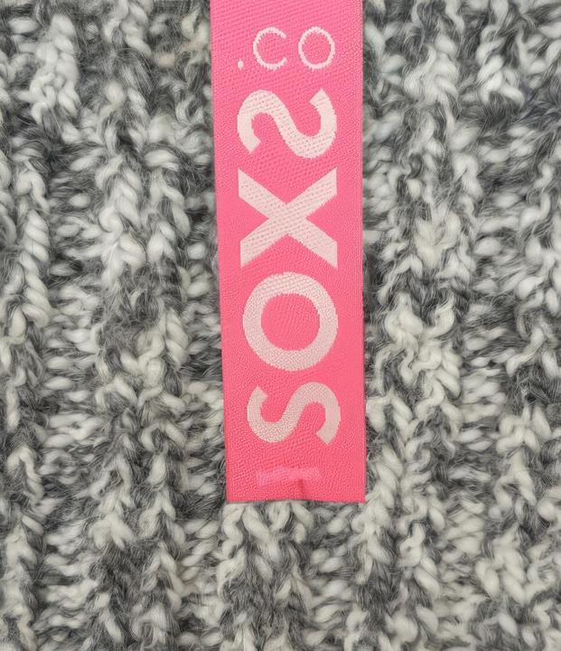 Produktbild Soxs Graue Wolle Damensocken Bubblegum, Kurzsocke (Einzelpack, 38 - 41)