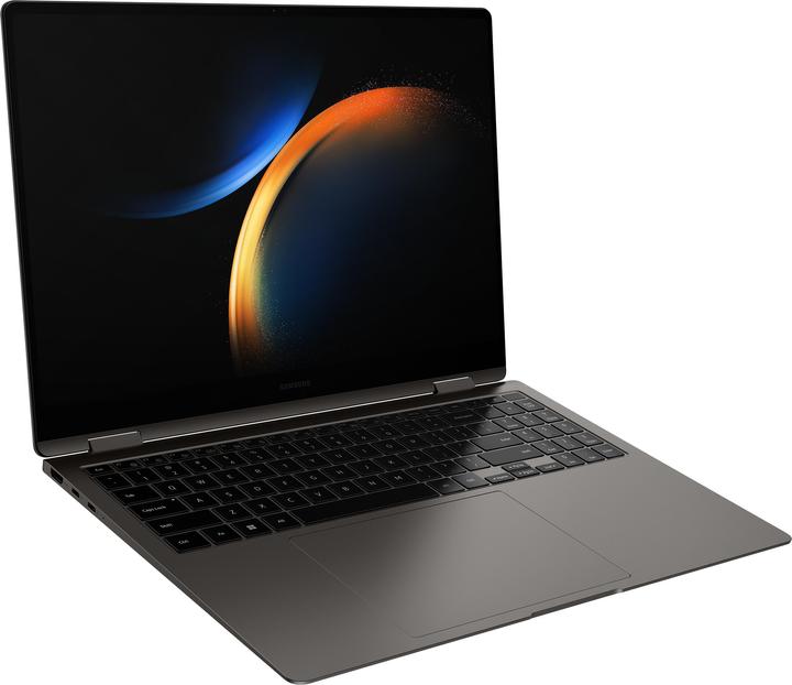 Actual product image Samsung Galaxy Book3 Pro 360 (16", Intel Core i7-1360P, 16 GB, 512 GB, DE)