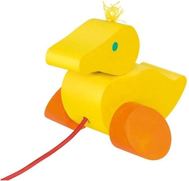 Actual product image Selecta Spielzeug Pull-along Duck Karla 10cm **