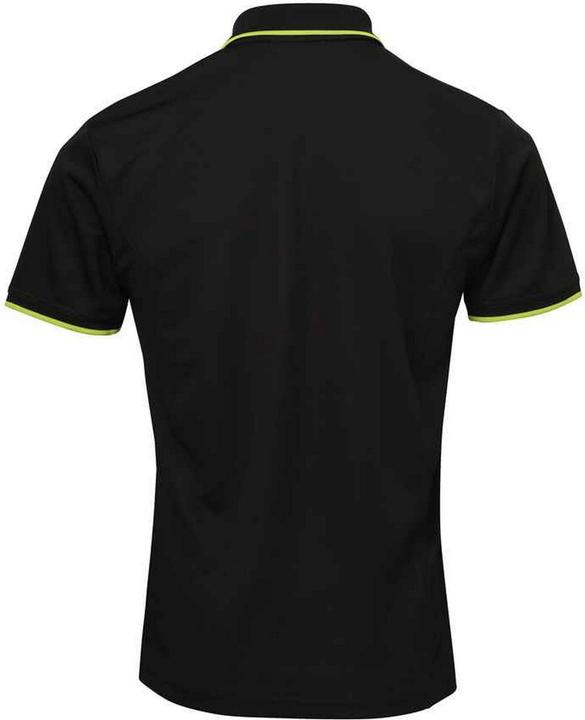 Actual product image Premier Mens Coolchecker Contrast Pique Polo Shirt (XXL)