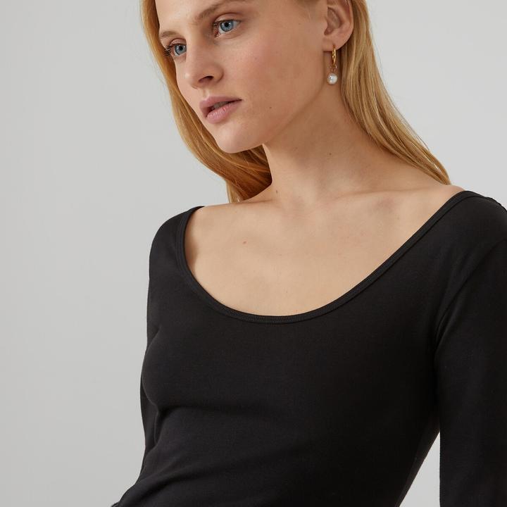 Immagine prodotto La Redoute Collections Maglietta con scollo a ballerina (XXL)