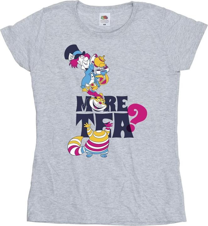 Immagine prodotto Disney Alice In Wonderland More Tea Maglietta Donna (S)