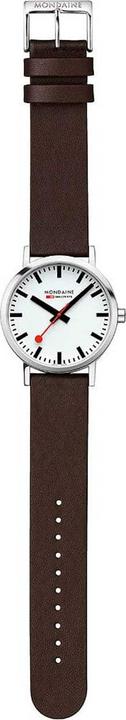 Produktbild Mondaine Classic - Vegan poliert (Analoguhr, Swiss Made, 40 mm)