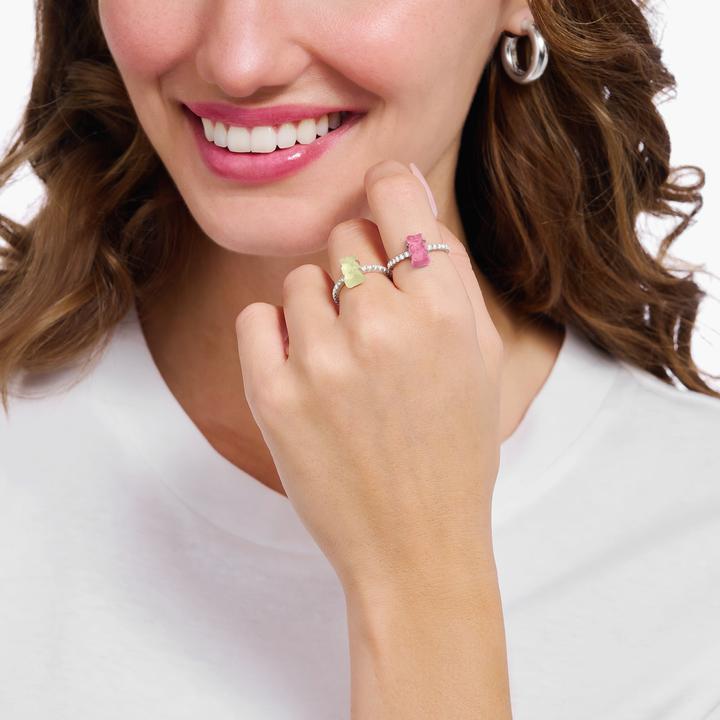 Actual product image Thomas Sabo Damenring Charming (54, 925 Silver)