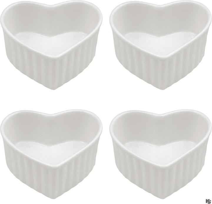 Image du produit Stronghold Petits moules en porcelaine, 4pcs. (4 x)