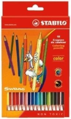 Immagine prodotto STABILO 4006381194617 Set regalo penna stilografica e matita Scatola di carta (Colori assortiti, 18 x)