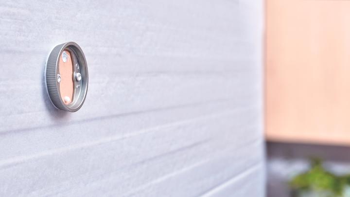 Actual product image tesa EKKRO WC replacement roll holder incl. adhesive solution without drilling