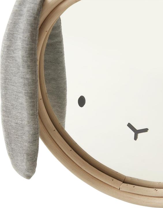 Produktbild Vertbaudet Kinderzimmer Spiegel HASE, Rattan/Stoff