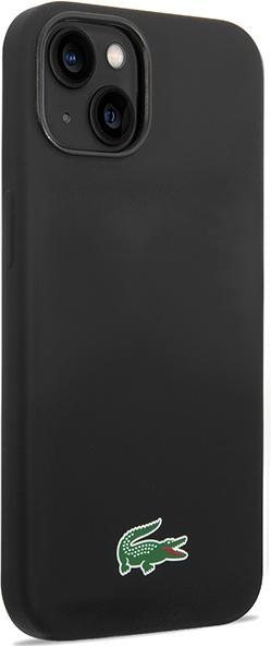 Produktbild Lacoste LCHMP14SSLOK iPhone 14 / 15 / 13 6.1" black hardcase with Silicone and MagSafe (Apple iPhone 14, Apple iPhone 15, Apple iPhone 13)