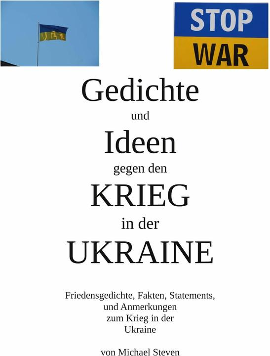 Etichetta energetica Poesie e idee contro la guerra in Ucraina (Tedesco, Michael Steven, 2022)