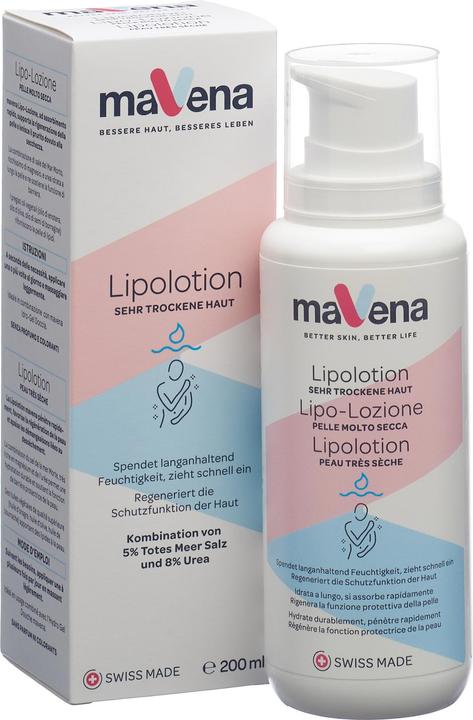 Actual product image Mavena Lipolotion (Body cream, 200 ml)