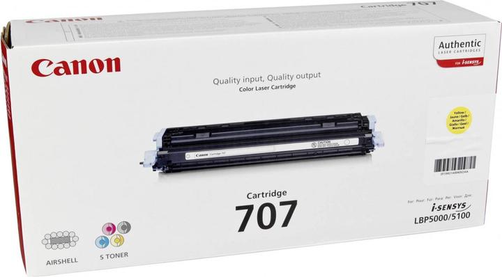 Actual product image Canon 707y (Y)