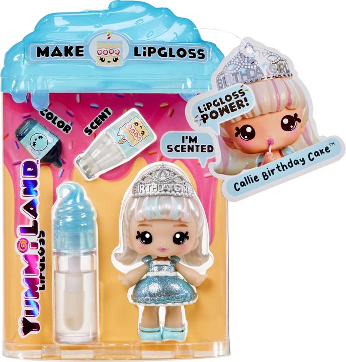 Image du produit MGA Yummiland Lipgloss Doll- Callie Birthday Cake