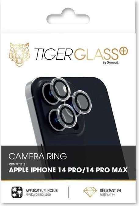Image du produit Tiger Film pour appareil photo Ring (1 pièce(s), Apple iPhone 14 Pro)