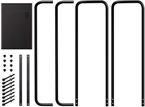 Actual product image Amagabeli Firewood rack