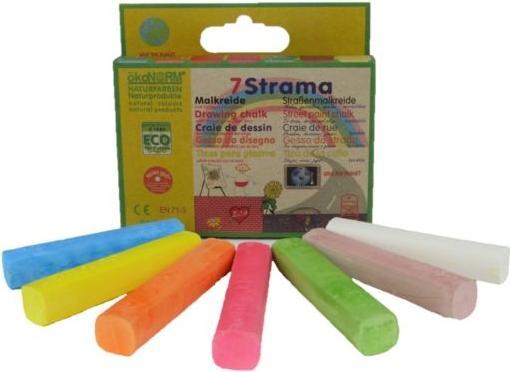 Produktbild ÖkoNorm Strassenmalkreide (Mehrfarbig, 7 x)