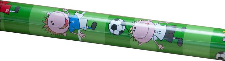 Produktbild Braun + Company Geschenkpapier Fussball 70 cm x 2 m, 80 g/m², Mehrfarbig (Geschenkpapier, 1 x)