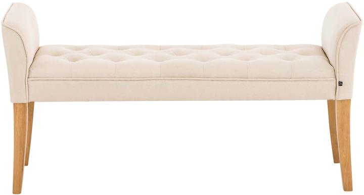 Produktbild CLP Chaiselongue Cleopatra, antik-hell, creme (128 cm)