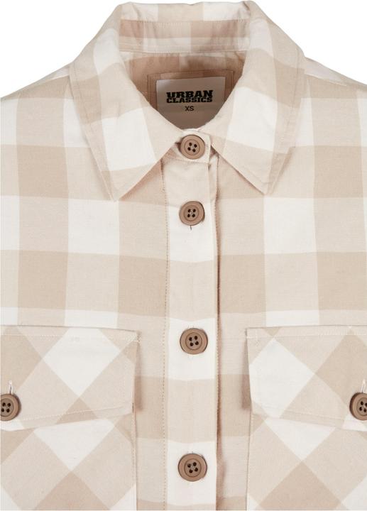 Actual product image Urban Classics Ladies Flannel Padded Overshirt - 10962 (4XL)