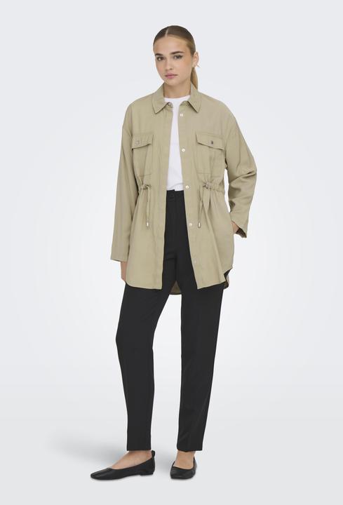 Actual product image Only Fly-away collar coat jacket (M)