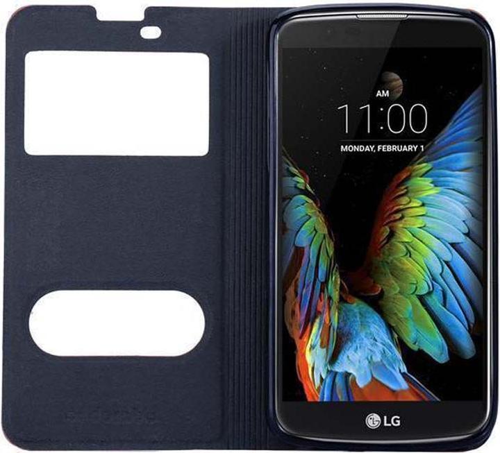 Produktbild Cadorabo Book mit View Doppelfenster Cover (LG K10)