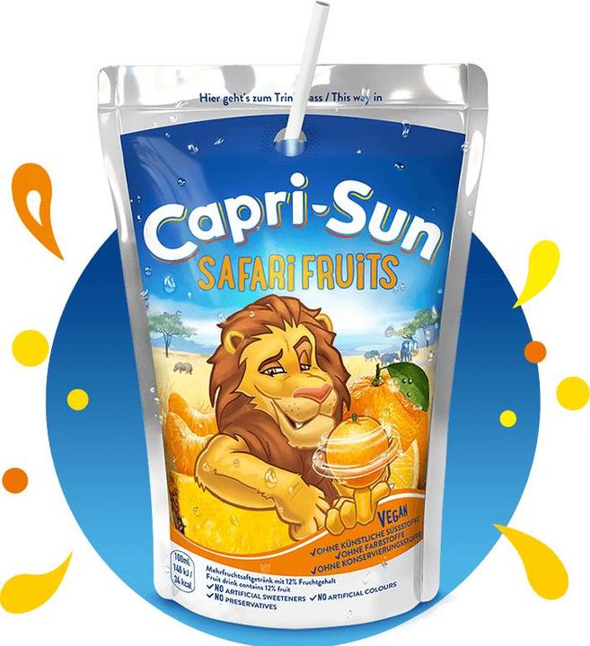 Produktbild Capri-Sun Safari Fruits (10 x 20 cl)