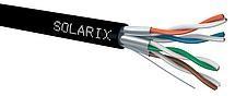 Solarix cavi STP, Cat6A, laidas, PE, 500 m ritė SXKD-6A-STP-PE (U/FTP, CAT6a, 500 m)