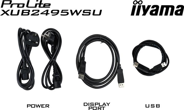 Immagine prodotto iiyama Dis 24 PL XUB2495WSU-B5 IPS (1920 x 1200 pixel, 24")