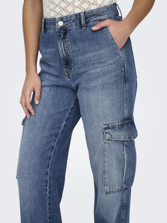 Immagine prodotto Only Taglio dritto Vita alta Jeans dalla vestibilità dritta (W30/L32)