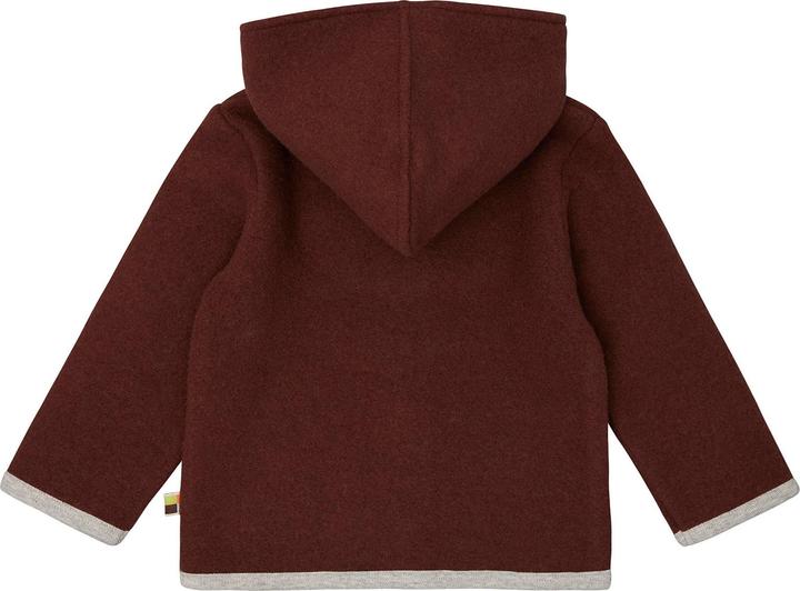 Produktbild loud + proud Wollfleece-Jacke mit Kapuze (86)