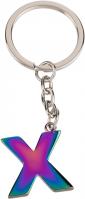Image du produit Ootb Porte-clés en métal, lettre arc-en-ciel