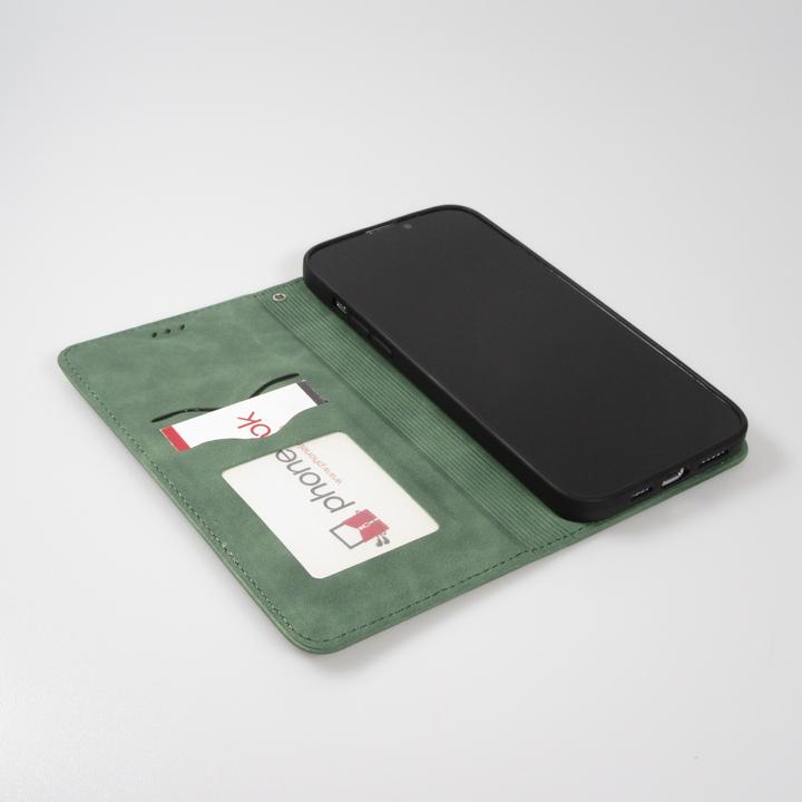Image du produit PhoneLook Etui cuir Flip Wallet vintage avec fermeture aimantée et compartiment cartes (Apple iPhone 15 Pro Max)