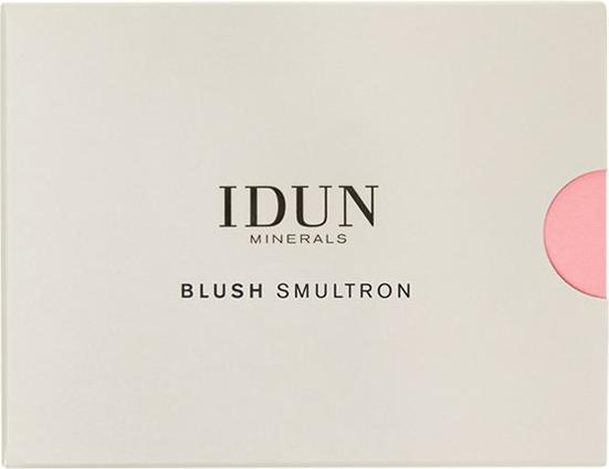 Actual product image IDUN Minerals Rouge/Blusher Smultron peach pink (011 Smultron peach pink)