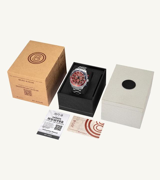 Produktbild AVI-8 AV-4100-22 Hawker Hunter Dual Time (Chronograph)