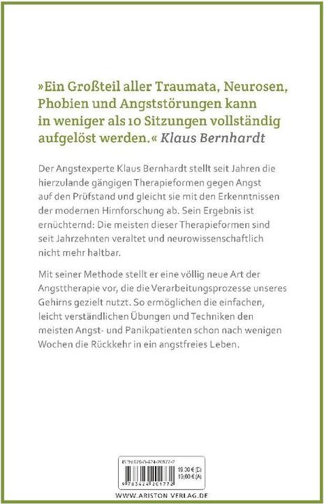Image du produit Ariston Panikattacken und andere Angststörungen loswerden (Allemand, Klaus Bernhardt, 2017)